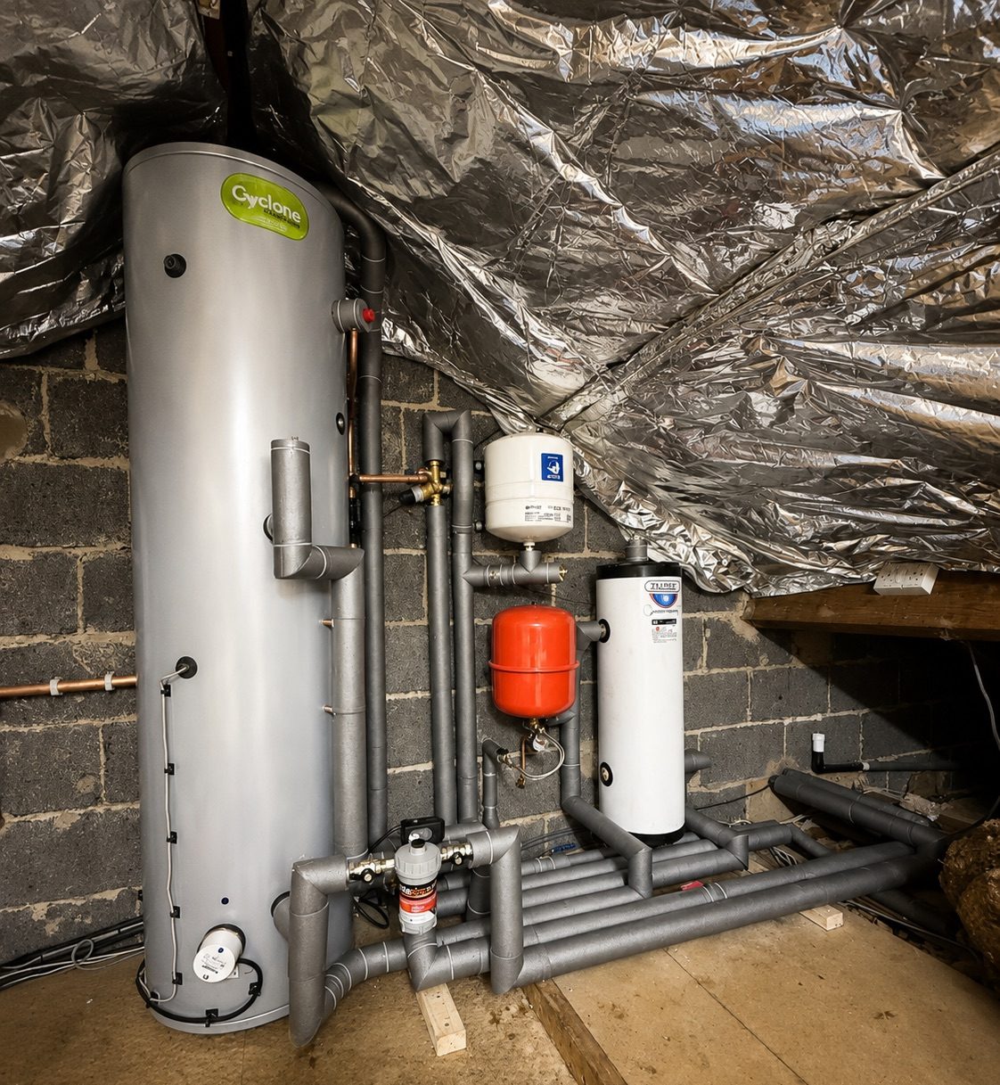 whole home central heating